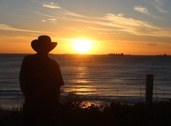 Gazing at Mosman Park